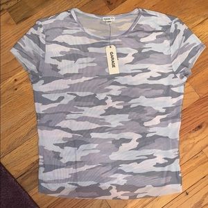 Garage Womens Sheer Top